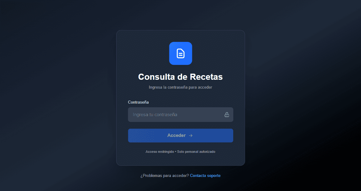 SunPharma Sistema de Recetas